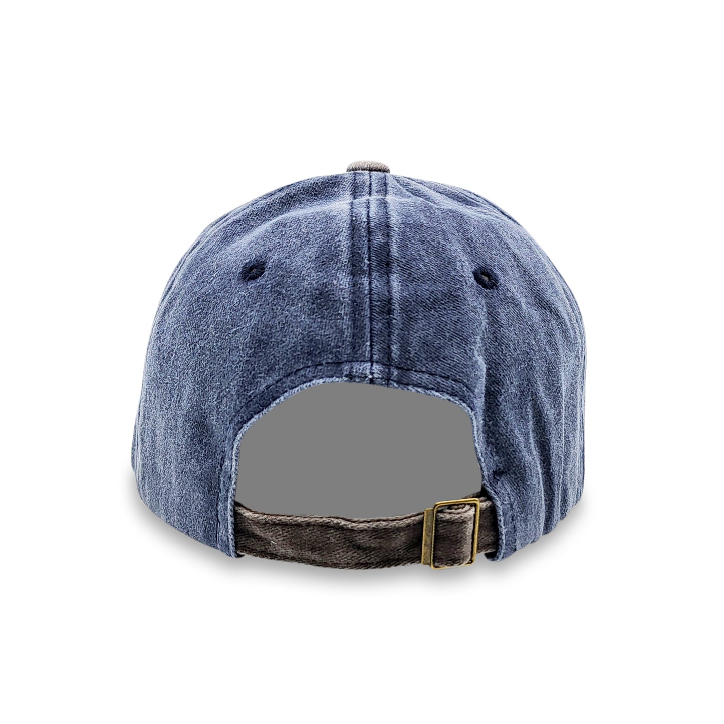 Brown/Blue Design Flag Cap