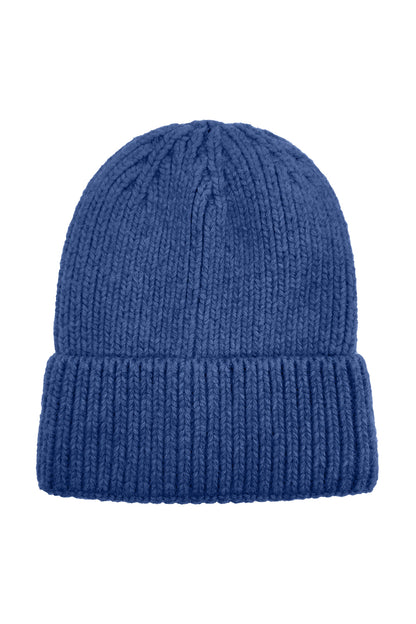 Watch Blue Cap Knit Beanie